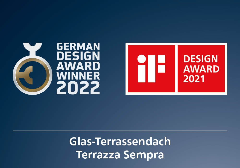 Awards Glas-Terrassendach Terrazza Sempra Awards Glas-Terrassendach Terrazza Sempra