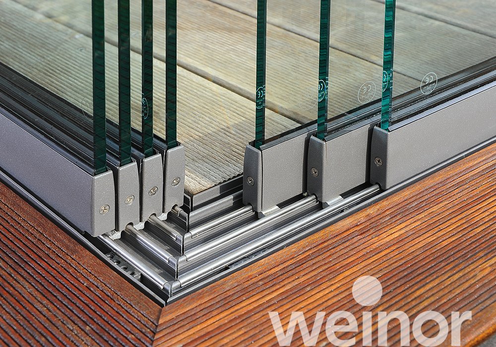 Glasoase® weinor Kalt-Wintergarten Auswahl Öffnungsmöglichkeiten