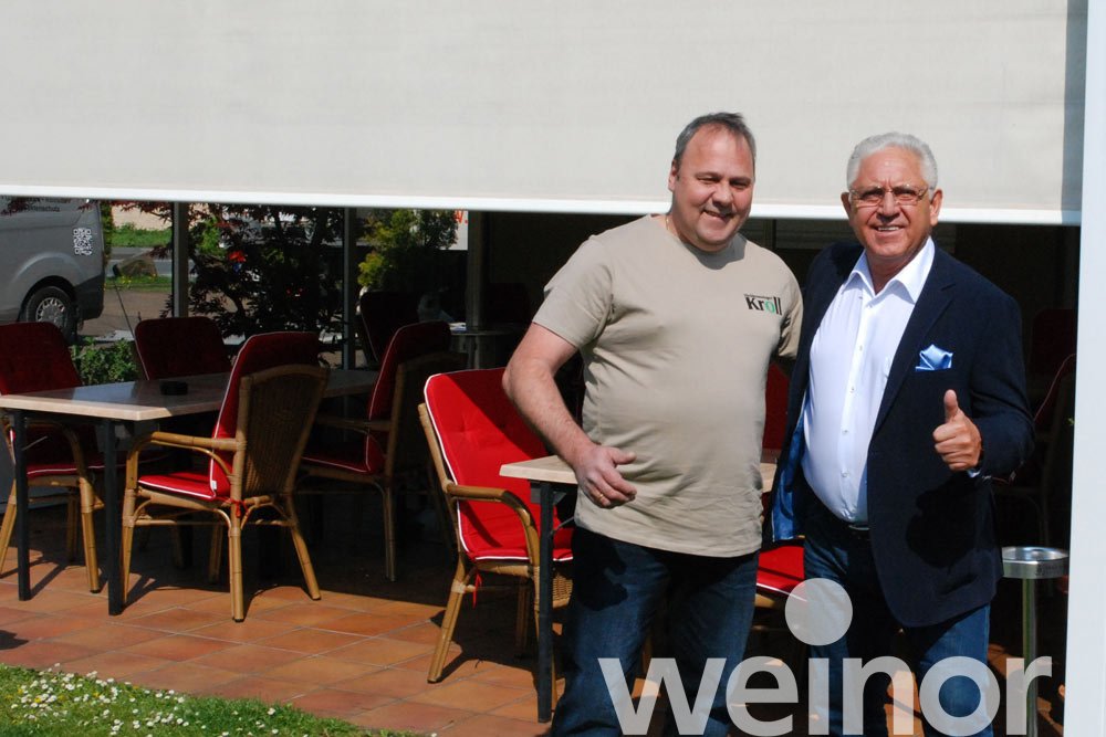 Titel  "weinor PergoTex" überschreiben? weinor PergoTex 