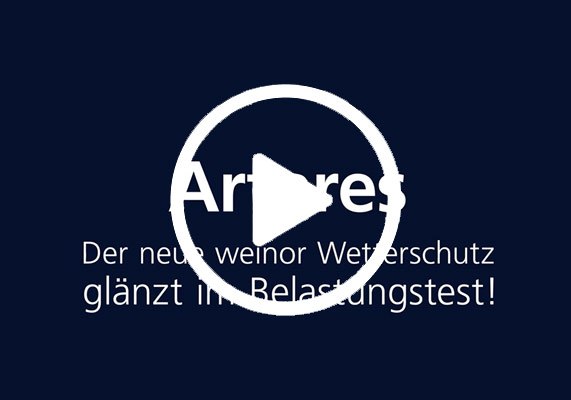 Video zur Belastbarkeit des Lamellendachs Artares