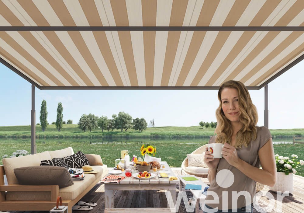 textile Pergola-Markise weinor... ohne LED
